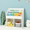 Costway Kids Wooden Bookshelf Bookcase Children Toy Storage Cabinet Organizer